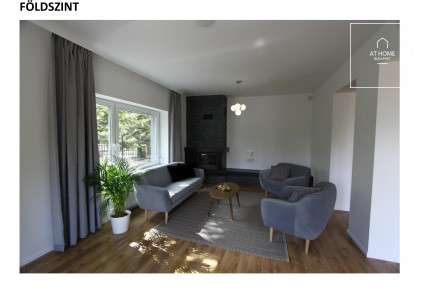 Refurbished apartment with garden  for rent Budapest II. district, Zöldmál