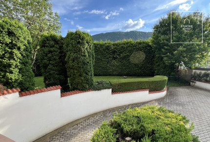 Garden-connected apartment with panoramic views in a green area for rent in the 3rd district of Budapest, Testvérhegy