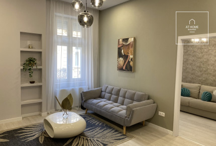 Premium three-bedroom apartment for rent in the 6th district of Budapest, Terézváros