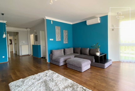 Premium Two-bedroom panoramic apartment with garden access for rent in District II of Budapest, Csatárka