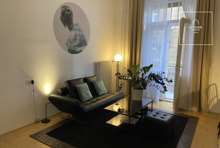 A two-bedroom premium apartment is available for rent in District V of Budapest, in Lipótváros.