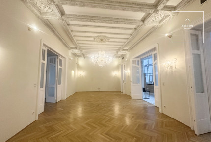 Three-bedroom apartment for rent in Budapest, District V, Lipótváros.