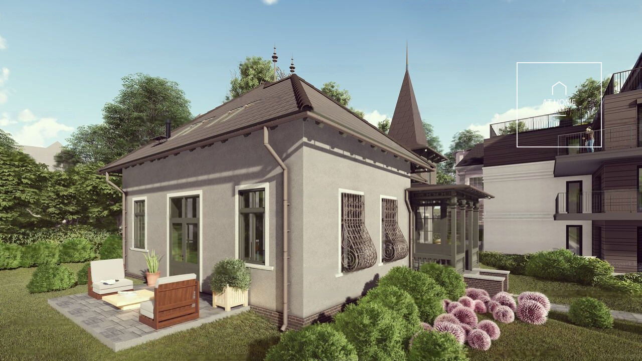 Felújított villaépület a II.kerületben a Rózsadombon