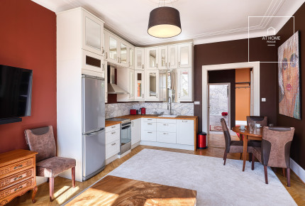 Fully furnished 1 bedroom apartment at Rašínovo nábřeží, Nové Město
