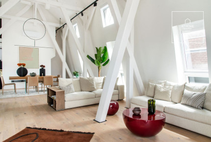 Exkluzív Luxus Loft Lakás eladó Budapest Belvárosában