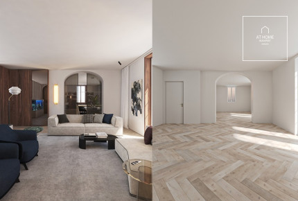 Egyedülálló történelmi múltú kertkapcsolatos lakás eladó  II. kerület, Rózsadomb