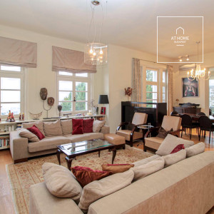 Villa apartment with panoramic view for sale in the 12th district of Budapest, Istenhegy