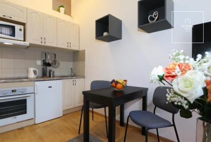 Příjemný mezonet, studio, Belgická, Vinohrady