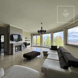 Panoramic luxury apartment with garden access in Istenhegy, District XII