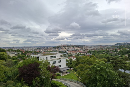 Panoramic, exclusive villa apartment for sale Rózsadomb, 2nd district, Budapest