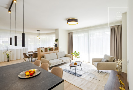 Newly built premium apartment with private garden Budapest II. district, Rózsadomb