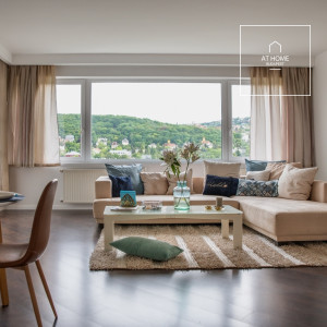 Premium two-bedroom apartment with panoramic views in the 2nd district, Törökvész, Budapest