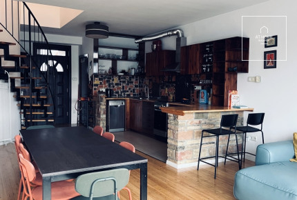 Rooftop apartment with two terraces and a panoramic view, Budapest District I, Naphegy