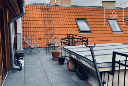 Rooftop apartment with two terraces and a panoramic view, Budapest District I, Naphegy
