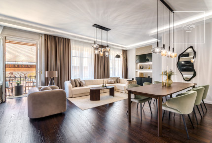 Felújított 120nm-es 2 hálószobás lakás V. kerület, Lipótváros