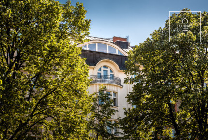 Luxurious, fully furnished 4bedroom apartment with a charming view. Nové Město