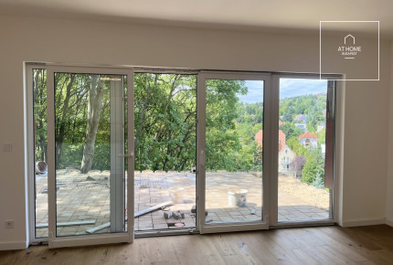Ground floor 81 sqm panoramic apartment with 2 bedrooms in District III, Mátyáshegy