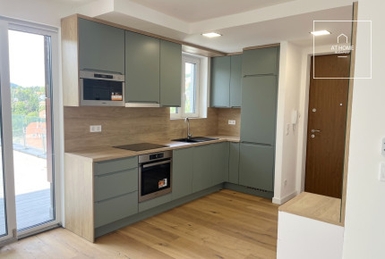 69 sqm panoramic second-floor apartment with 2 bedrooms in District III, Mátyáshegy