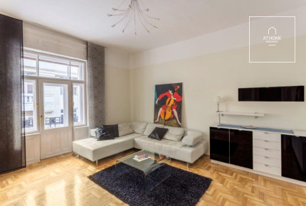 Refurbished two bedroom apartment for rent in downtown Budapest