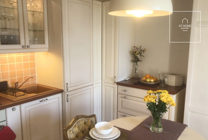 Top-Floor Apartment with Panoramic Views and 25 m² Terrace in District XI