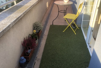 Top-Floor Apartment with Panoramic Views and 25 m² Terrace in District XI