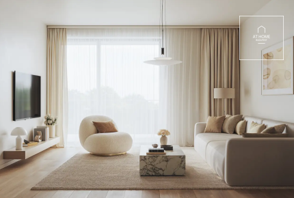 Newly built 2-bedroom apartment with panoramic views and terrace in Hévíz