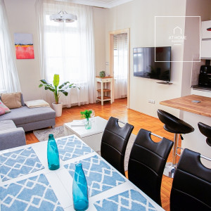 Refurbished 2-bedroom apartment for sale in downtown Budapest
