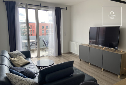 Newly built, two-bedroom apartment for rent in Corvin negyed