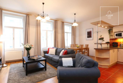 Fully furnished 2 bedroom apartment in Vinohrady