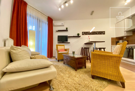 Renovated 50 sqm apartment with a balcony and one bedroom in District VI