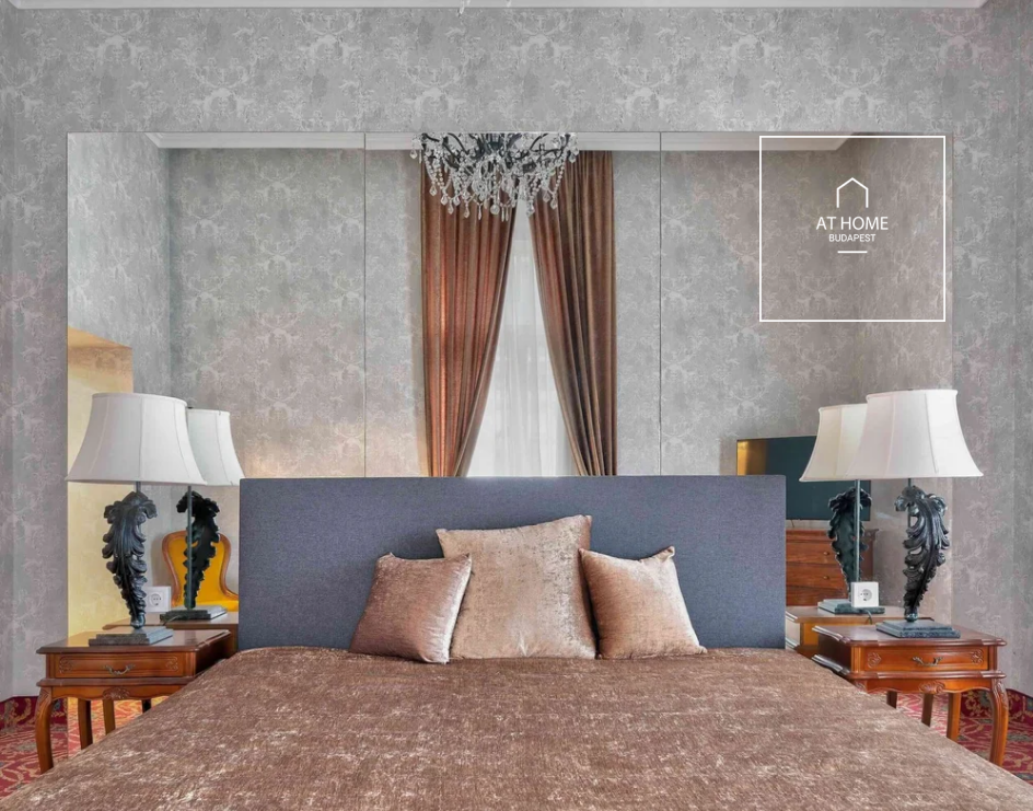 Exclusive 126 sqm panoramic apartment with 2 bedrooms in Budapest’s 6th District