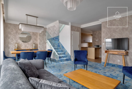 Exclusive 121 sqm duplex apartment with 2 bedroom in Budapest’s 6th District