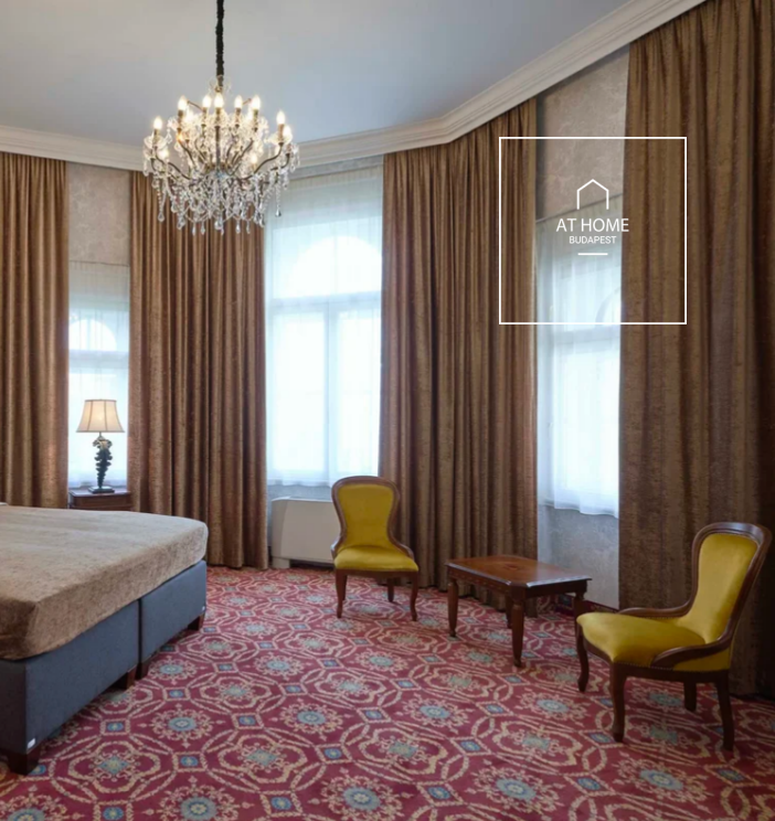 Exclusive 123 sqm panoramic apartment with two bedrooms in Budapest’s 6th District