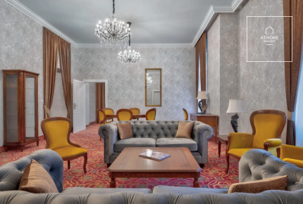 Exclusive 122 sqm panoramic apartment with two bedrooms in Budapest’s 6th District