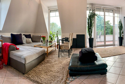 Panoramic apartment for rent Budapest II. district, Csatárka