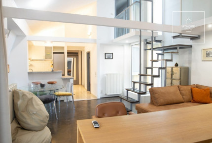 88 sqm, 3-bedroom apartment with two terraces in District I, Krisztinaváros