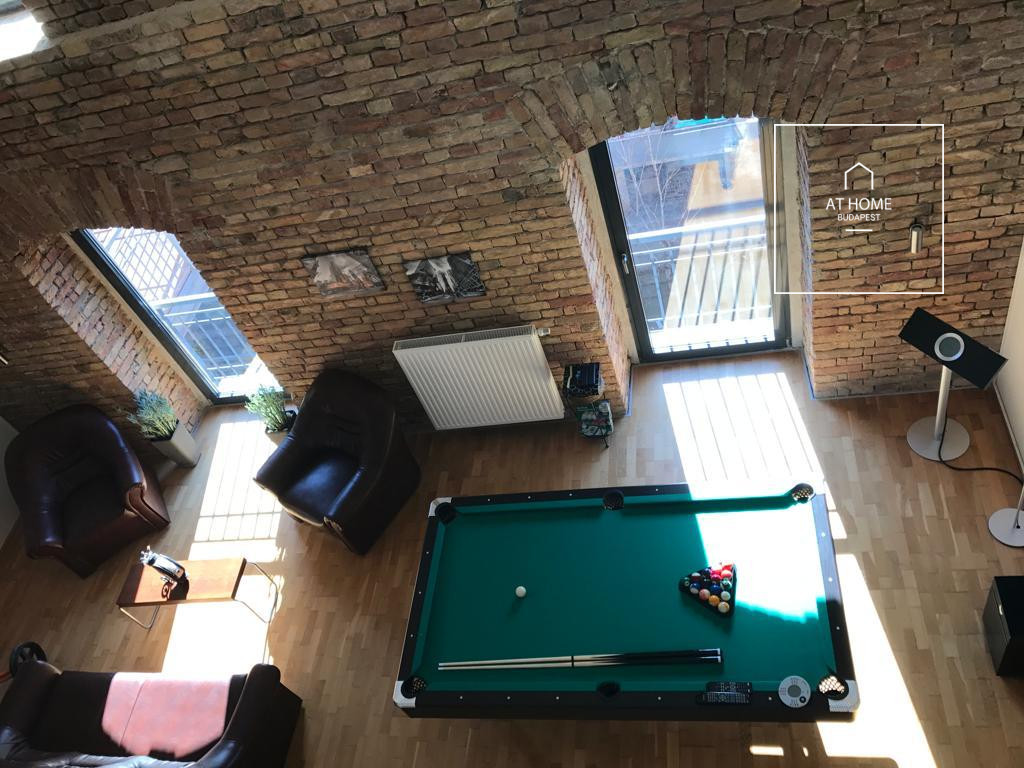 Unique Loft apartment for rent Budapest IX. district Ferencváros