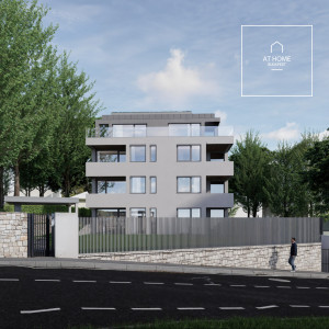 Újépítésű 104 nm-es kertkapcsolatos földszinti lakás 11 nm-es terasszal a II. kerületben