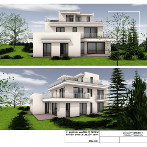 Corner plot with building permit is for sale in District XII, Svábhegy, Budapest