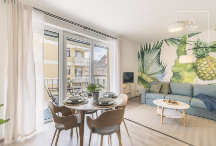 Newly built 44 sqm apartment on the 4th floor in District VIII, Corvin Quarter