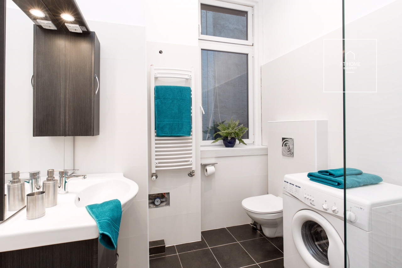 Fully furnished two-bedroom apartment in the heart of the city center