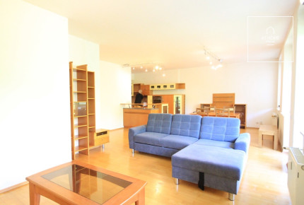 Fully furnished 2 bedroom apartment, 2x balcony, Předvoje, Petřiny