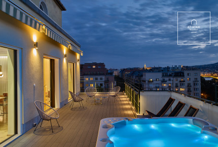 Penthouse luxuslakás lakás Budapest XIII. kerület, Újlipótváros