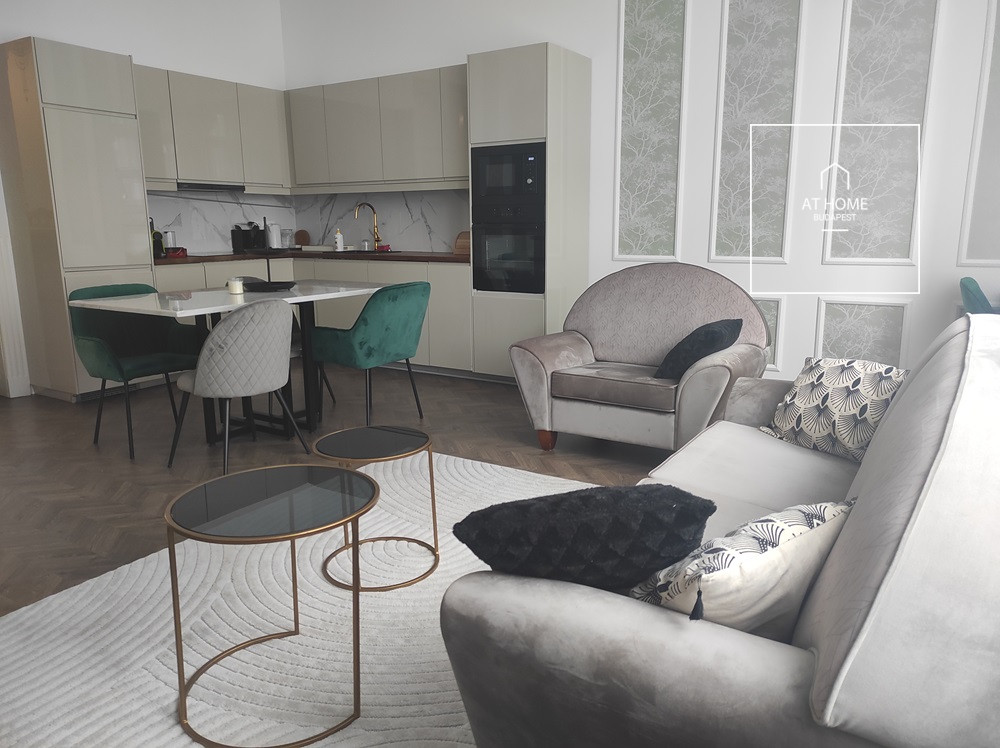 Premium three-bedroom apartment for rent in the 6th district of Budapest, Terézváros