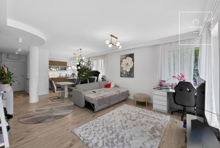 Beautiful 73 sqm apartment with a 25 sqm balcony, garden access, in Budapest’s 2nd district (Törökvész)