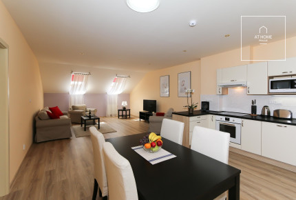 Fully furnished 2 bedroom apartment, Máchova, Vinohrady