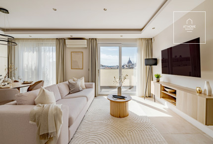 Modern 100nm-es 2 hálószobás lakás V. kerület, Belváros-Lipótváros