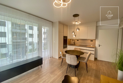Newly-built 54 sqm Apartment with Terrace for Rent in a Condominium in Lőportárdűlő, District XIII