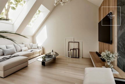 Newly built 35 sqm studio attic apartment in Budapest’s 12th district
