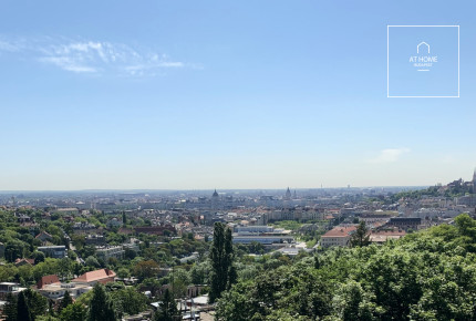 Exclusive panoramic penthouse residence for sale in Rézmál, Budapest’s 2nd district